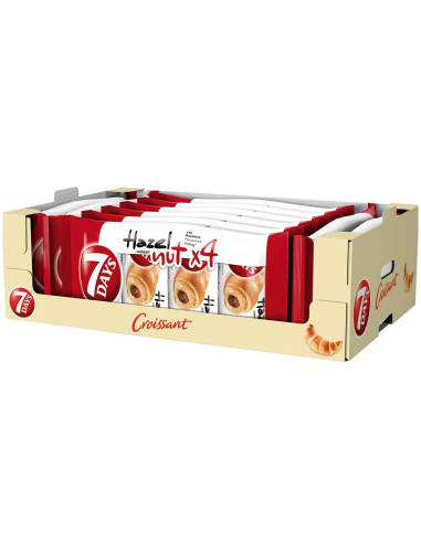 7 Days Croissant Haselnuss 10 x 4er 60g