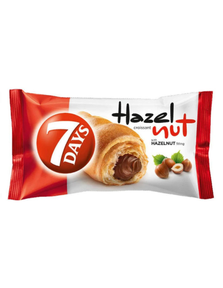 7 Days Croissant Haselnuss 10 x 4er 60g