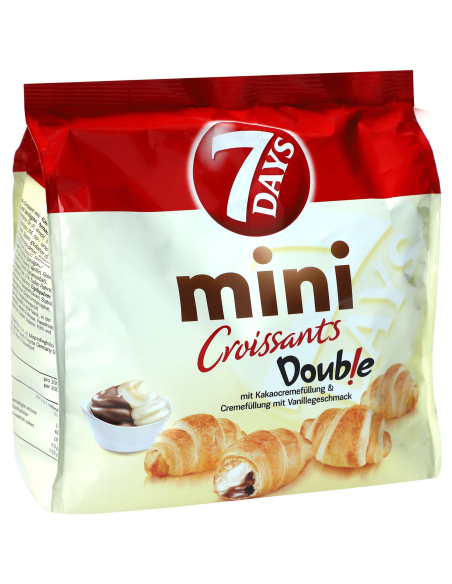 7 Days Mini Croissants Double Kakao Vanille 10 x 185g