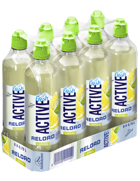 Adelholzener Fresh Active Reload Lemon 8 x 750ml DPG