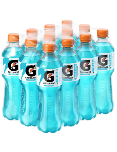 Gatorade Zero Glacier Freeze 12 x 500ml DPG