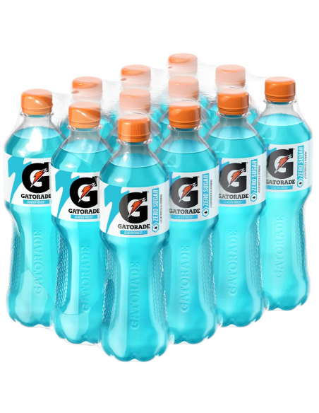Gatorade Zero Glacier Freeze 12 x 500ml DPG