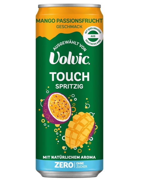 Volvic Touch Spritzig Mango Passionsfrucht Zero 12 x 330ml DPG