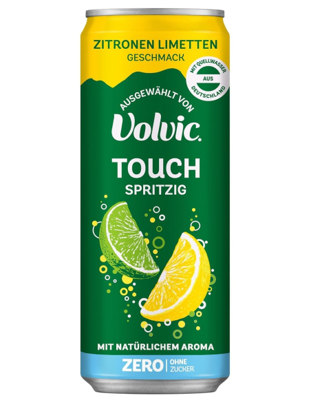 Volvic Touch Spritzig Zitrone Limette Zero 12 x 330ml DPG