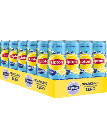 Lipton Sparkling Zitrone Zero 24 x 330ml DPG