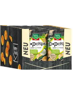 Funny-Frisch Popchips Sour Cream & Onion Style 12 x 80g 2