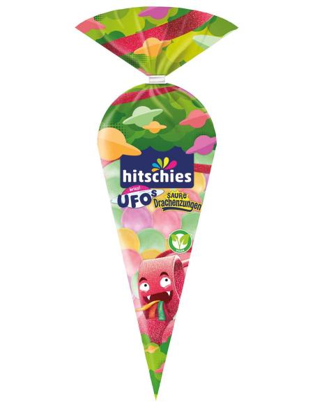 Hitschies Brizzl Ufos Saure Drachenzungen 15 x 75g