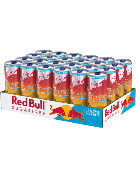Red Bull Winter Edition sugarfree 2025 24 x 250ml DPG