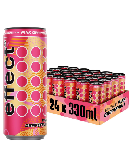Effect Energy Pink Grapefruit 24 x 330ml DPG