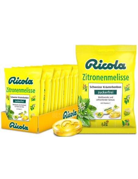 Ricola Zitronenmelisse 18 x 75g