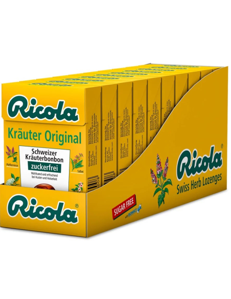 Ricola Original Kräuter 10 x 50g