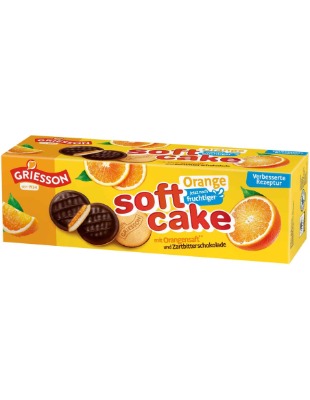 Griesson Soft Cake Orange 12 x 150g