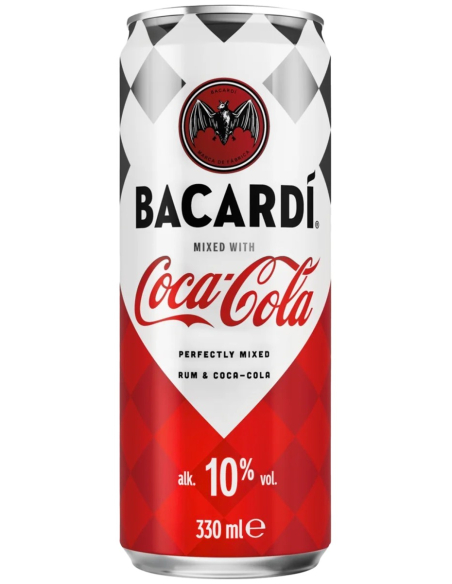 Bacardi Coca Cola 12 x 330ml DPG