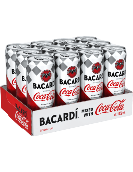 Bacardi Coca Cola 12 x 330ml DPG