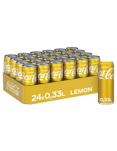 Coca Cola Lemon 24 x 330ml DPG