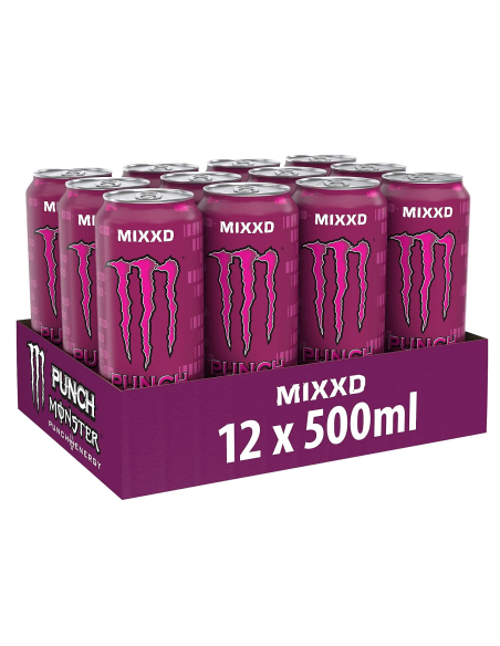Monster Energy Mixxd Punch 12 x 500ml DPG