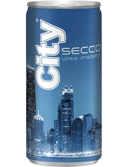 City Secco White 10,5 % 12 x 200ml DPG