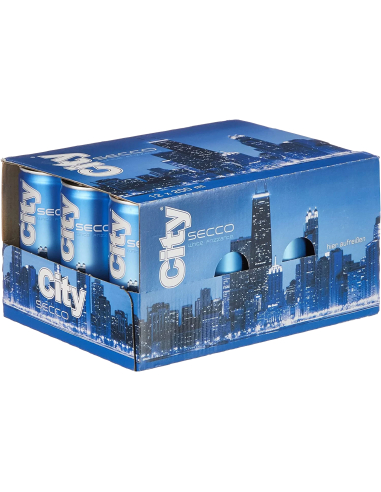 City Secco White 10,5 % 12 x 200ml DPG