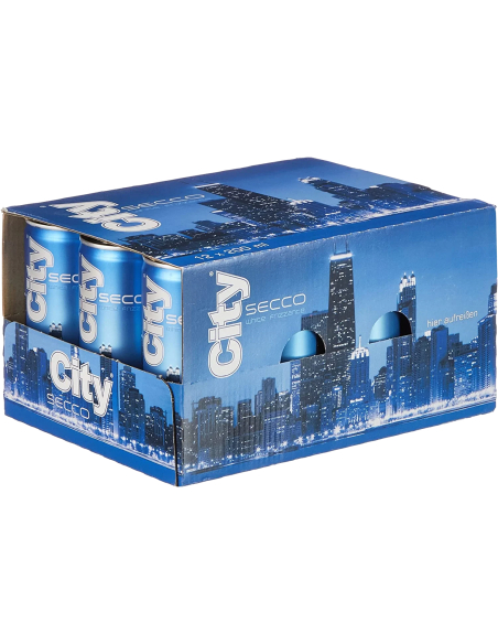 City Secco White 10,5 % 12 x 200ml DPG