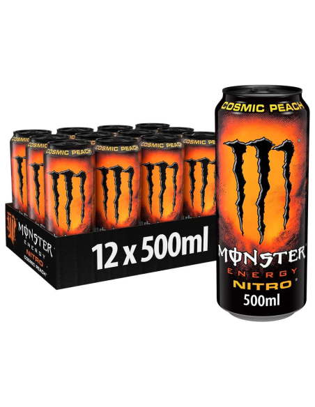 Monster Energy Nitro Cosmic Peach 12 x 500ml DPG