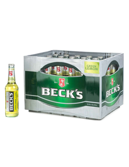 Becks Green Lemon 24 x 330l MW