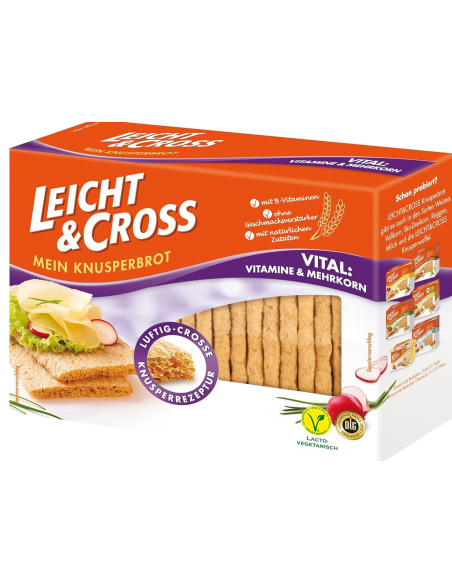 Leicht & Cross Knusperbrot Vital 8 x 125g
