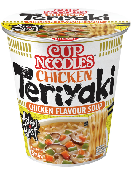 Nissin Cup Noodles Teriyaki 8 x 67g