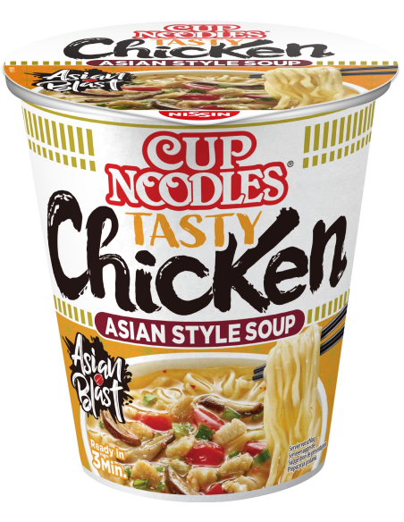 Nissin Cup Noodles Chicken 8 x 63g
