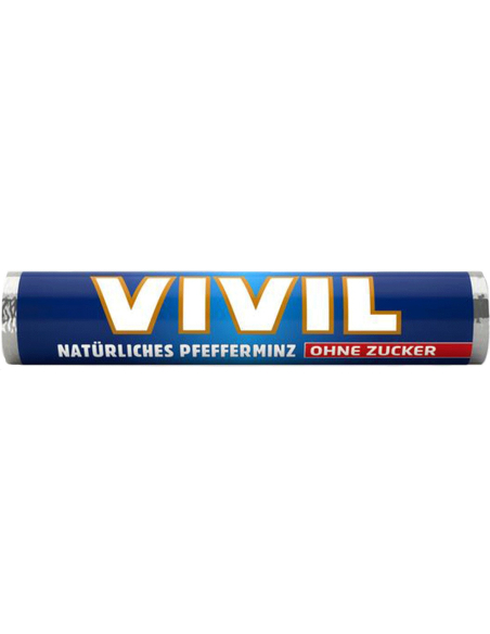 Vivil Pfefferminz ohne Zucker 30 x 28g
