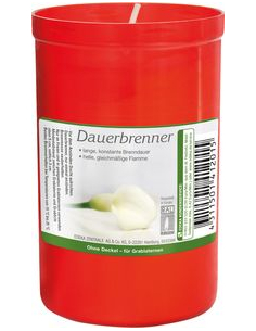 Dauerbrenner ohne Deckel rot 20x