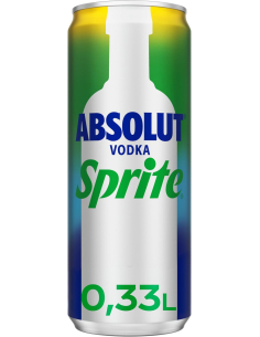 Absolut Sprite 10% 12 x 330ml DPG