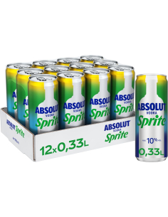 Absolut Sprite 10% 12 x 330ml DPG 2