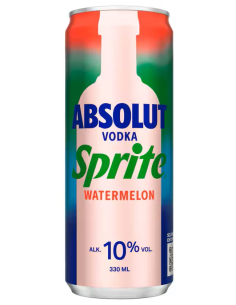 Absolut Sprite Wassermelone 10% 12 x 330ml DPG