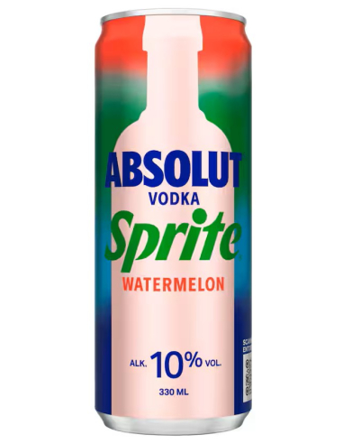 Absolut Sprite Wassermelone 10% 12 x 330ml DPG