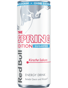Red Bull Kirsche Sakura sugarfree 24 x 250ml DPG
