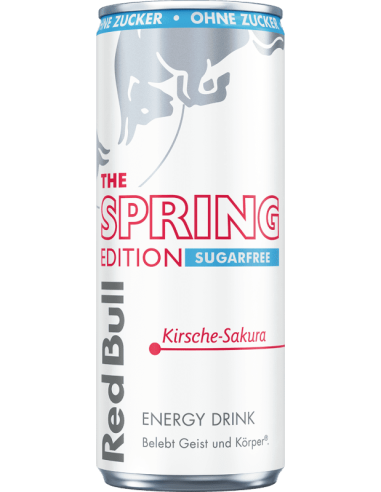 Red Bull Kirsche Sakura sugarfree 24 x 250ml DPG