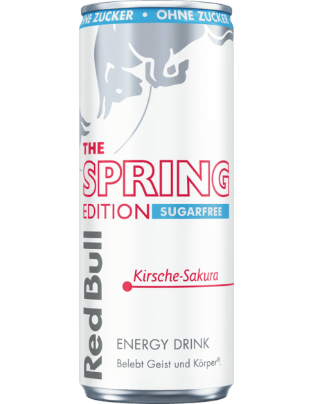 Red Bull Spring Edition 2026 Kirsche Sakura sugarfree 24 x 250ml DPG