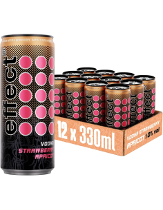 Effect Vodka Energy Strawberry Apricot 10% 12 x 330ml DPG 2