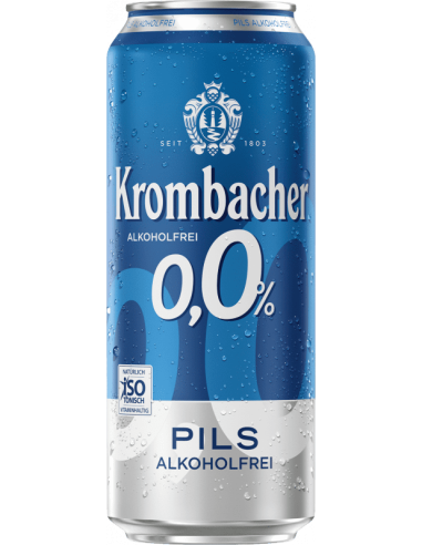Krombacher Pils Alkoholfrei 0,0 % 24 x 500ml DPG