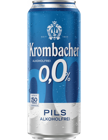 Krombacher Pils Alkoholfrei 0,0 % 24 x 500ml DPG