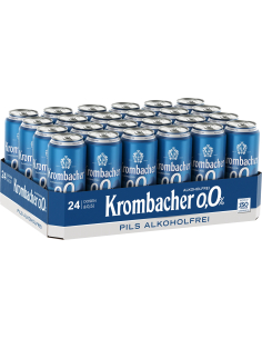 Krombacher Pils Alkoholfrei 0,0 % 24 x 500ml DPG 2