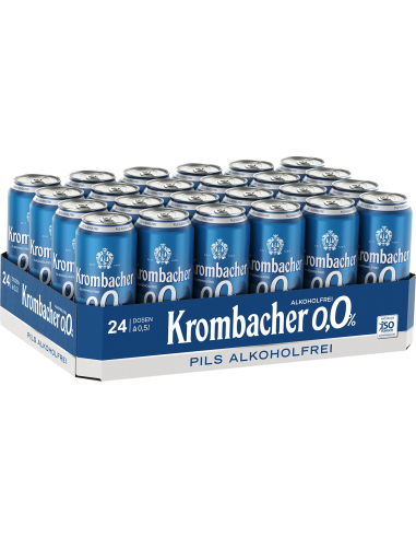 Krombacher Pils Alkoholfrei 0,0 % 24 x 500ml DPG