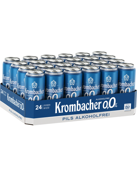 Krombacher Pils Alkoholfrei 0,0 % 24 x 500ml DPG