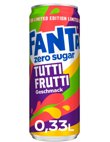 Fanta Tutti Frutti Zero 24 x 330ml DPG