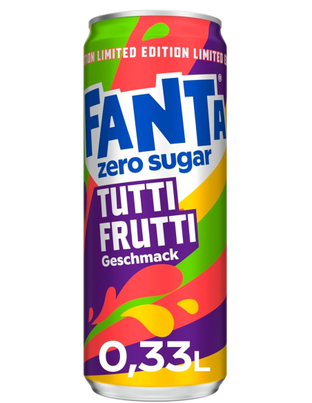Fanta Tutti Frutti Zero 24 x 330ml DPG