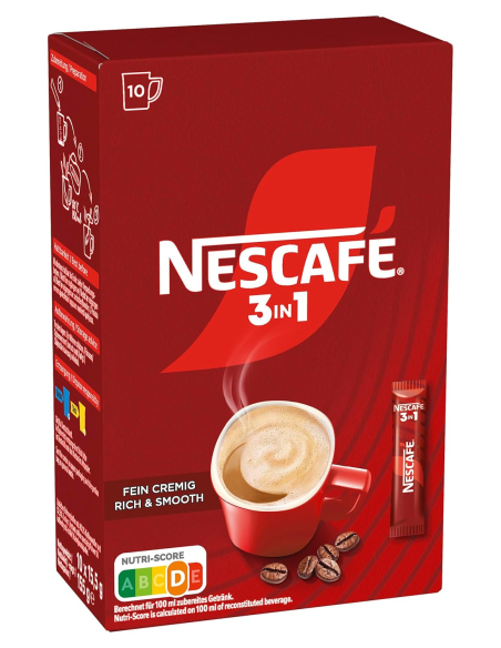 Nescafe 3 in 1 Sticks 8 x 10er 155g
