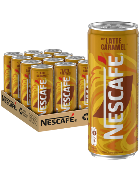 Nescafe Latte Caramel 12 x 250ml DPG