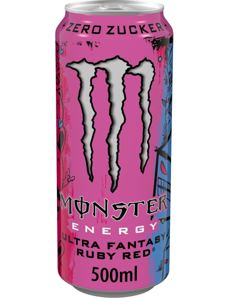 Monster Energy Ultra Ruby Red Zero 12 x 500ml DPG