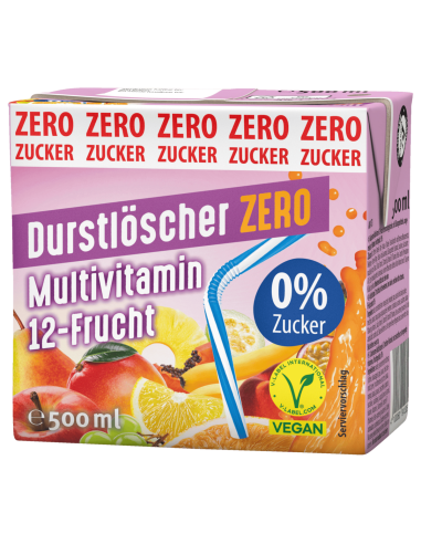 Durstlöscher Multivitamin Zero 12 x 500ml