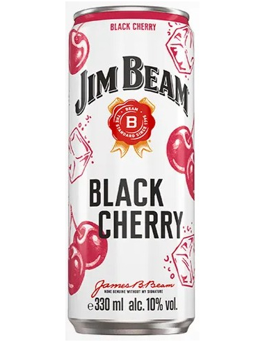 Jim Beam Black Cherry 10% 12 x 330ml DPG